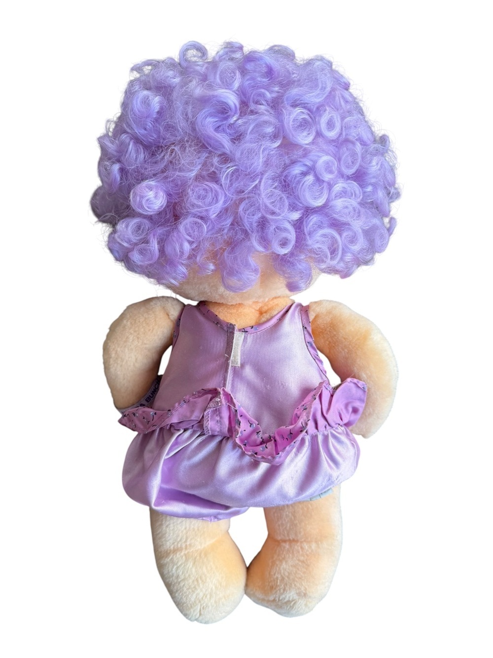 VTG 1985 Kenner Hugga Bunch Impkins Purple Hair Plush Doll 18" - Picture 3 of 12